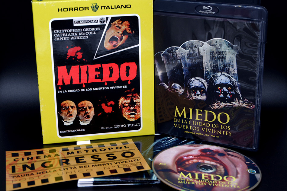 Fotografías de la edición limitada de Miedo en la Ciudad de los Muertos Vivientes en Blu-ray 20