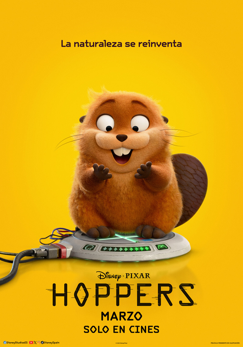 Teaser tráiler de Hoppers, la nueva película de Disney y Pixar