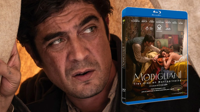 Modigliani, Tres Días en Montparnasse en Blu-ray, dirigida por Johnny Depp