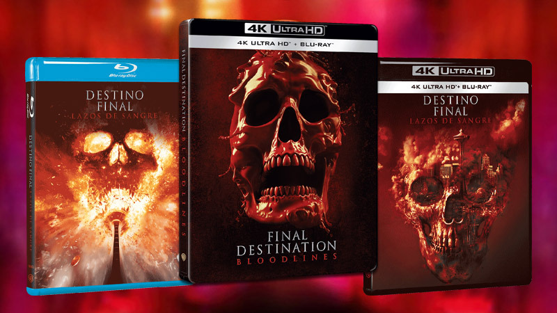 Destino Final: Lazos de Sangre en Blu-ray, UHD 4K y Steelbook [actualizado]