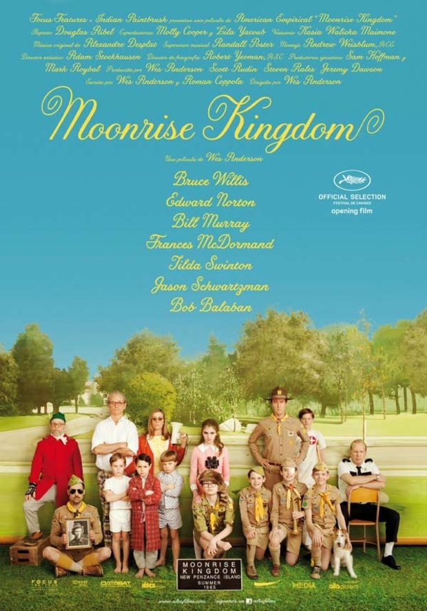 Primeros datos de Moonrise Kingdom en Blu-ray