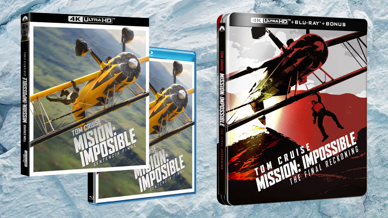 Anuncio de Misión: Imposible - Sentencia Final en Blu-ray y UHD 4K