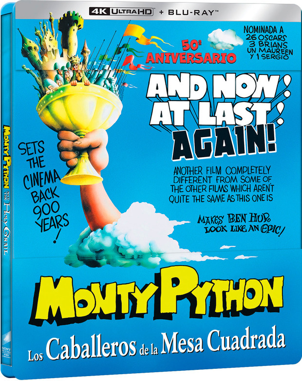 Los Caballeros de la Mesa Cuadrada y sus Locos seguidores - Edición Metálica Ultra HD Blu-ray 2