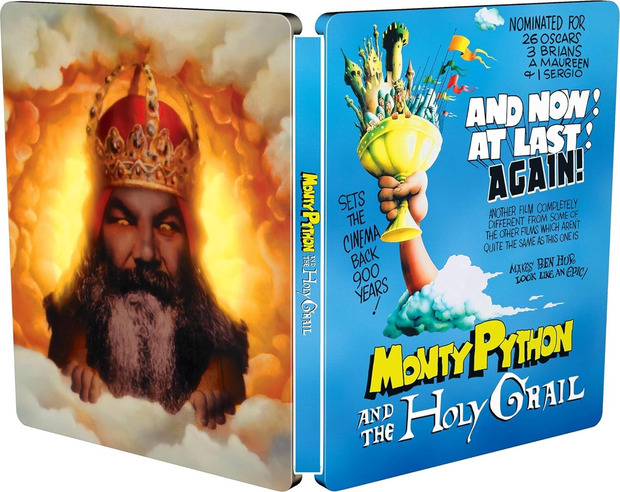 Los Caballeros de la Mesa Cuadrada y sus Locos seguidores - Edición Metálica Ultra HD Blu-ray 4