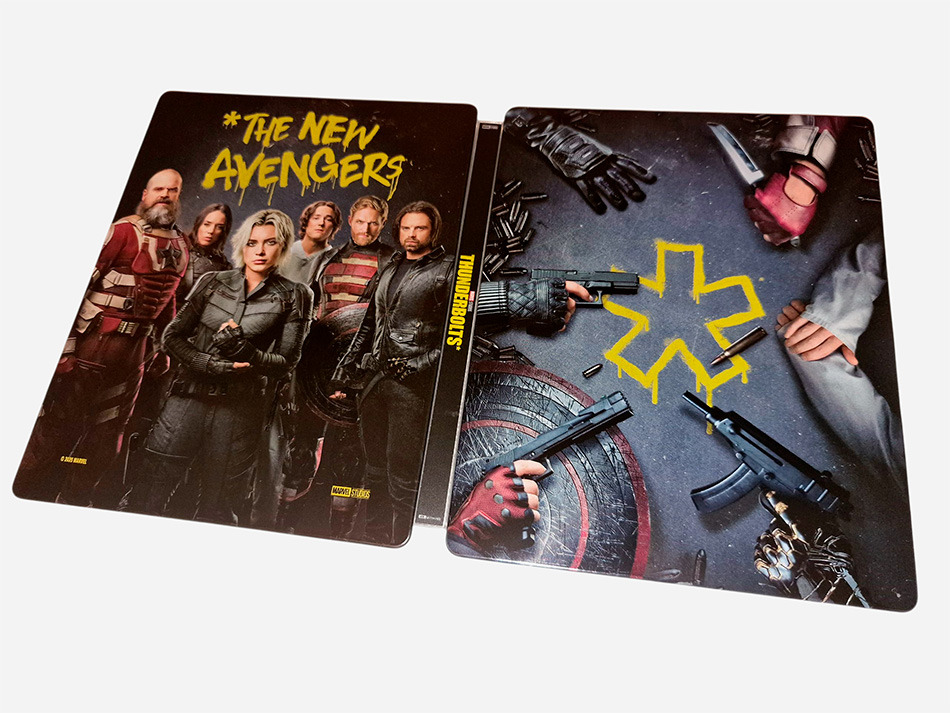 Fotografías del Steelbook de Thunderbolts* en UHD 4K y Blu-ray 9