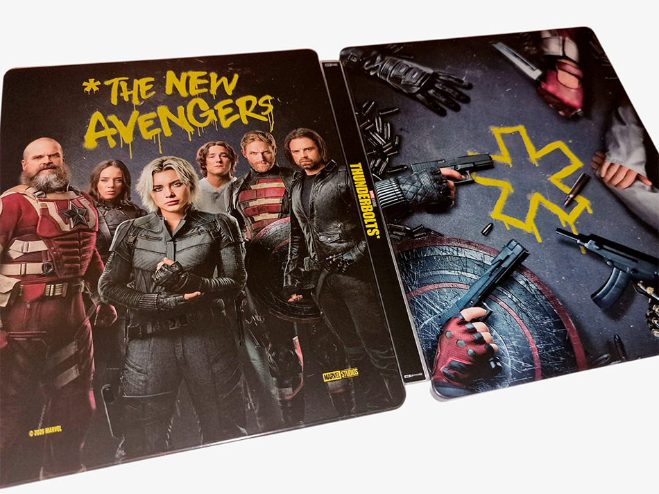 Fotografías del Steelbook de Thunderbolts* en UHD 4K y Blu-ray 10