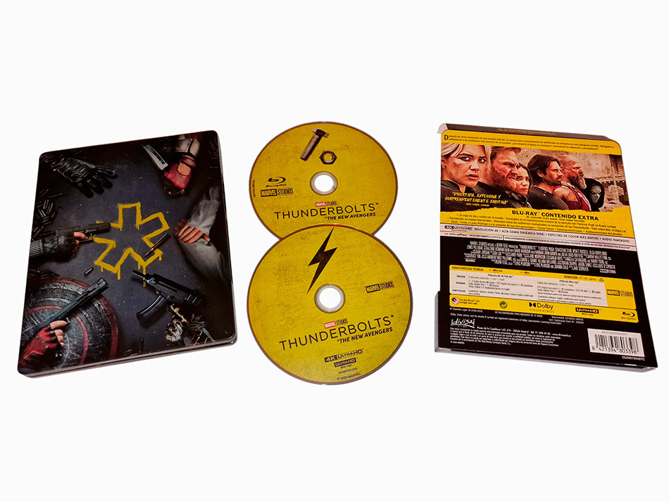 Fotografías del Steelbook de Thunderbolts* en UHD 4K y Blu-ray 16