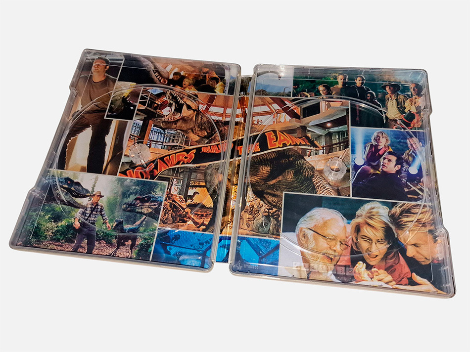 Fotografías del Steelbook de la Trilogía Jurassic Park en UHD 4K y Blu-ray 15