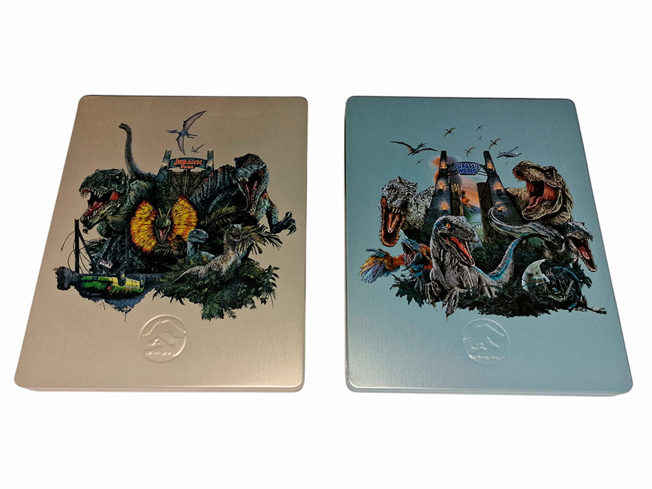 Fotografías del Steelbook de la Trilogía Jurassic Park en UHD 4K y Blu-ray 19