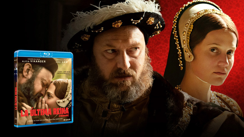 La Última Reina (Firebrand) en Blu-ray, con Alicia Vikander y Jude Law