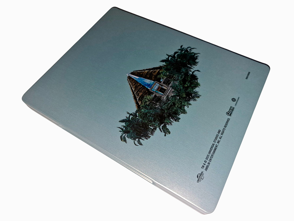 Fotografías del Steelbook de la Trilogía Jurassic World en UHD 4K y Blu-ray 8