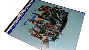 Fotografías del Steelbook de la Trilogía Jurassic World en UHD 4K y Blu-ray