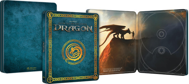 Cómo Entrenar a tu Dragón - Edición Metálica Ultra HD Blu-ray 1