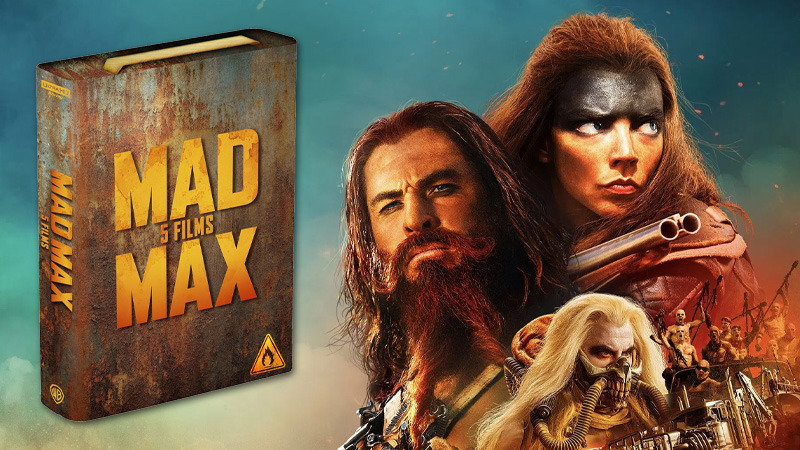 Un bidón de gasolina con la saga Mad Max en UHD 4K