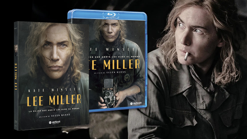Edición con funda para Lee Miller en Blu-ray, protagonizada por Kate Winslet