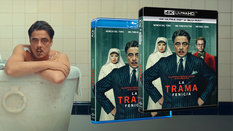 Todos los detalles de La Trama Fenicia -dirigida por Wes Anderson- en Blu-ray y UHD 4K