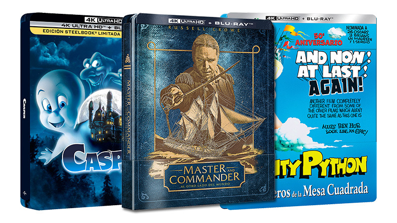 Novedades de esta semana en Blu-ray y UHD 4K (25 - 29 ago)