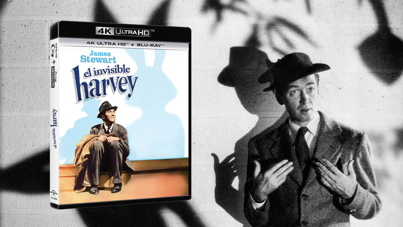 El Invisible Harvey -con James Stewart- por primera vez en UHD 4K