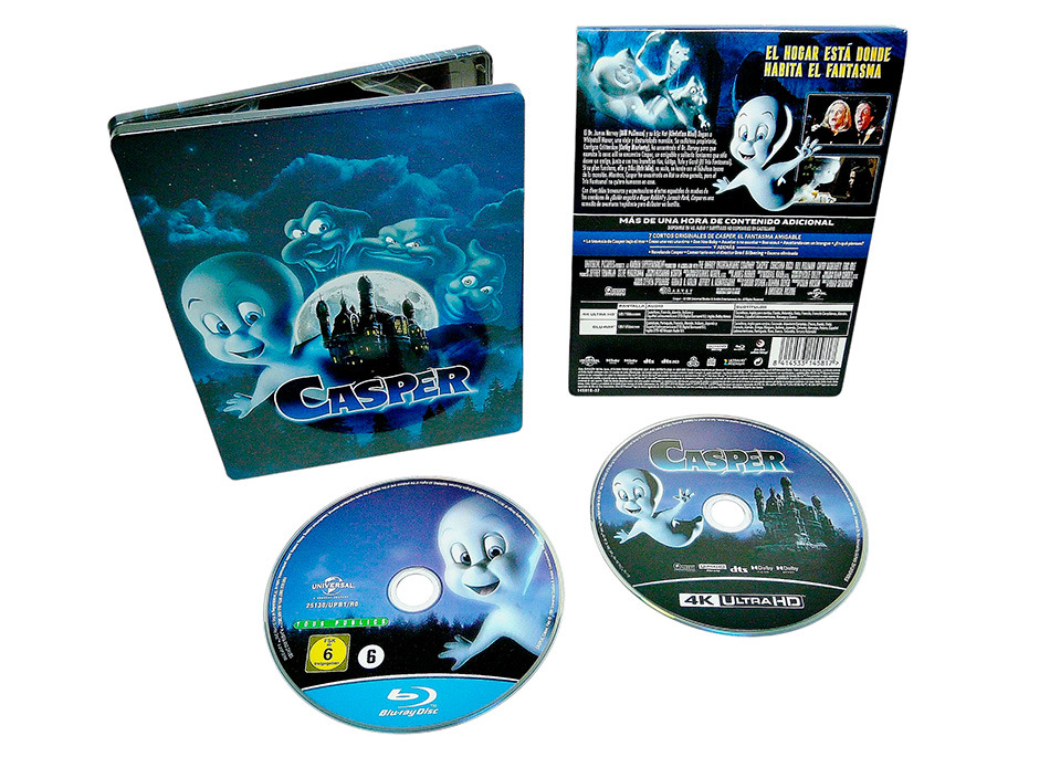 Fotografías del Steelbook de Casper en UHD 4K y Blu-ray 17