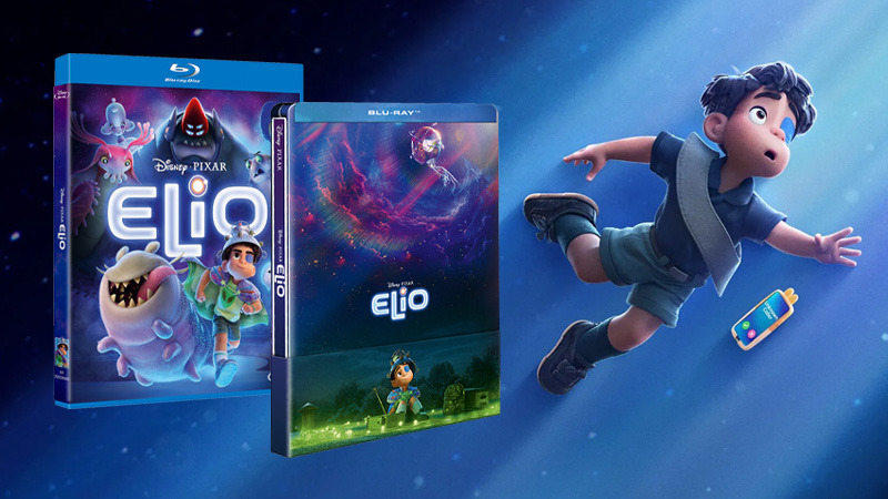 Elio -de Disney y Pixar- en Blu-ray y Steelbook Blu-ray
