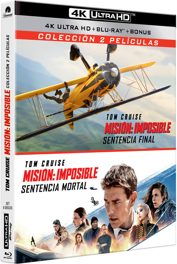 Pack Misión: Imposible Sentencia Mortal y Sentencia Final Ultra HD Blu-ray 8
