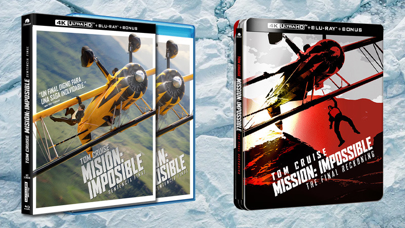 Detalles finales de Misión: Imposible Sentencia Final en Blu-ray y UHD 4K
