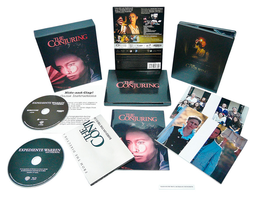 Fotos de la edición coleccionista de Expediente Warren: The Conjuring en UHD 4K y Blu-ray 33