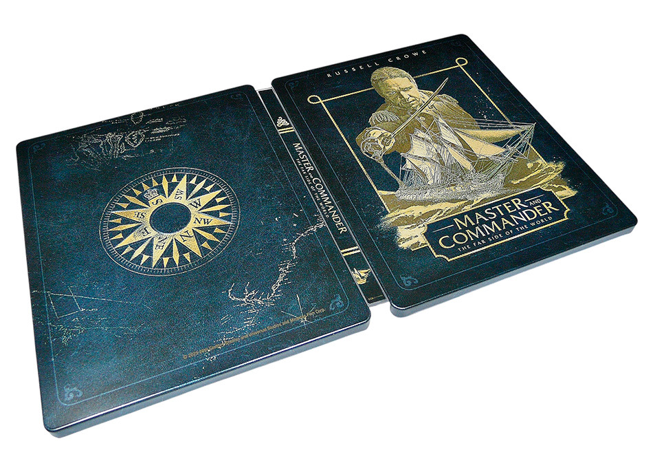 Fotografías del Steelbook de Master and Commander en UHD 4K y Blu-ray 11