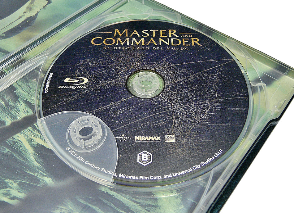 Fotografías del Steelbook de Master and Commander en UHD 4K y Blu-ray 13