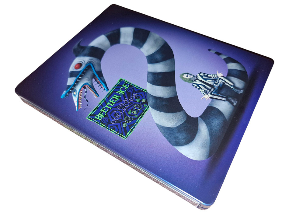 Fotografías del pack con señal luminosa y Steelbook de Bitelchús 6