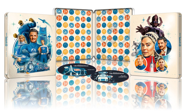 Los 4 Fantásticos: Primeros Pasos - Edición Metálica Ultra HD Blu-ray 1