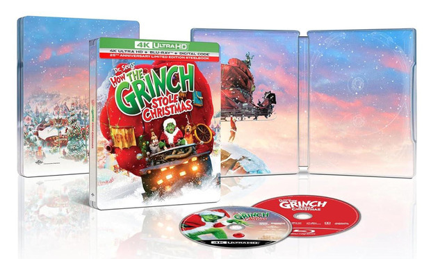 El Grinch - Edición Metálica Ultra HD Blu-ray 1