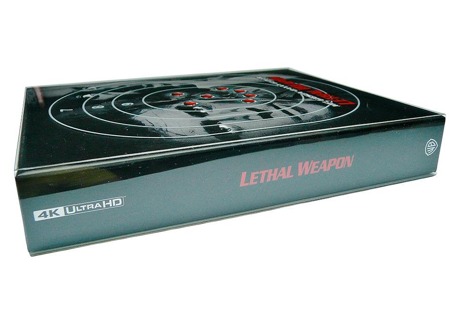 Fotografías de la edición coleccionista de Arma Letal en UHD 4K y Blu-ray 3
