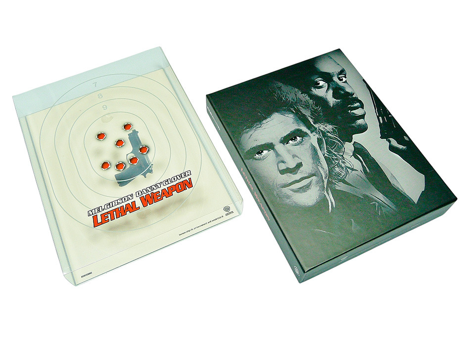 Fotografías de la edición coleccionista de Arma Letal en UHD 4K y Blu-ray 5