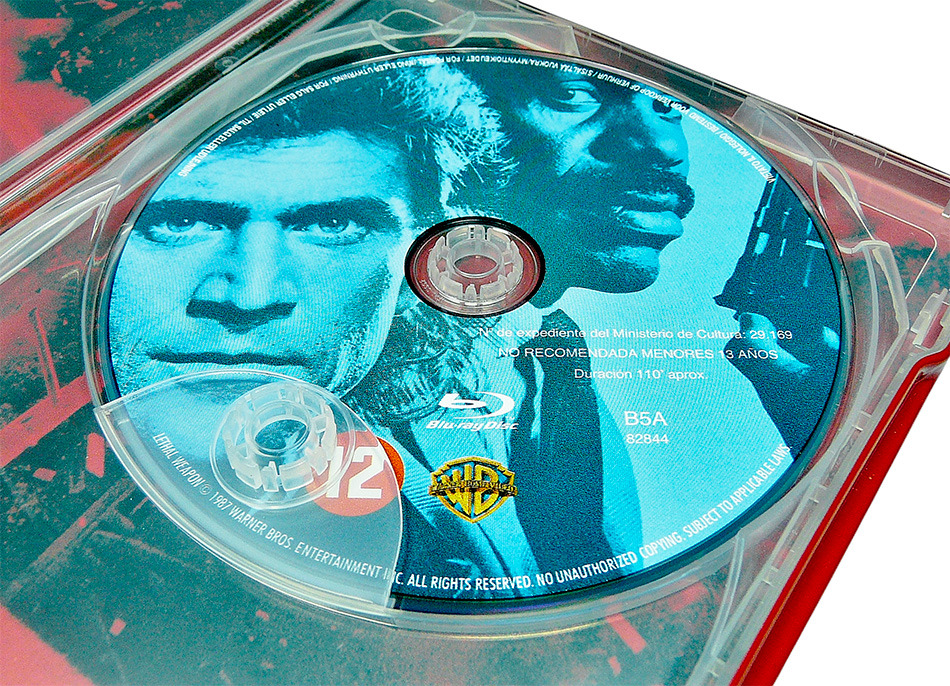 Fotografías de la edición coleccionista de Arma Letal en UHD 4K y Blu-ray 17