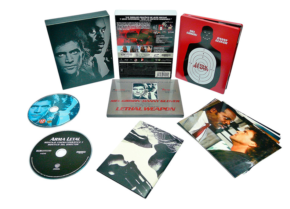 Fotografías de la edición coleccionista de Arma Letal en UHD 4K y Blu-ray 28