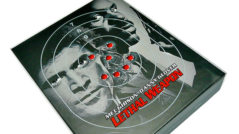 Fotografías de la edición coleccionista de Arma Letal en UHD 4K y Blu-ray