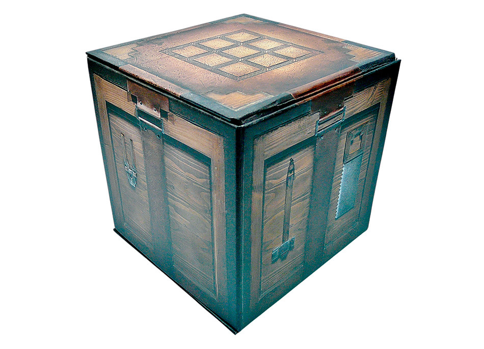 Fotografías de la edición coleccionista Cubo de Minecraft en UHD 4K y Blu-ray 12