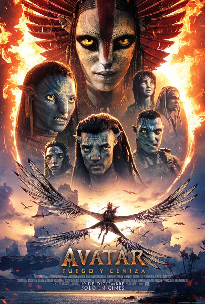Nuevo tráiler y póster de Avatar: Fuego y Ceniza