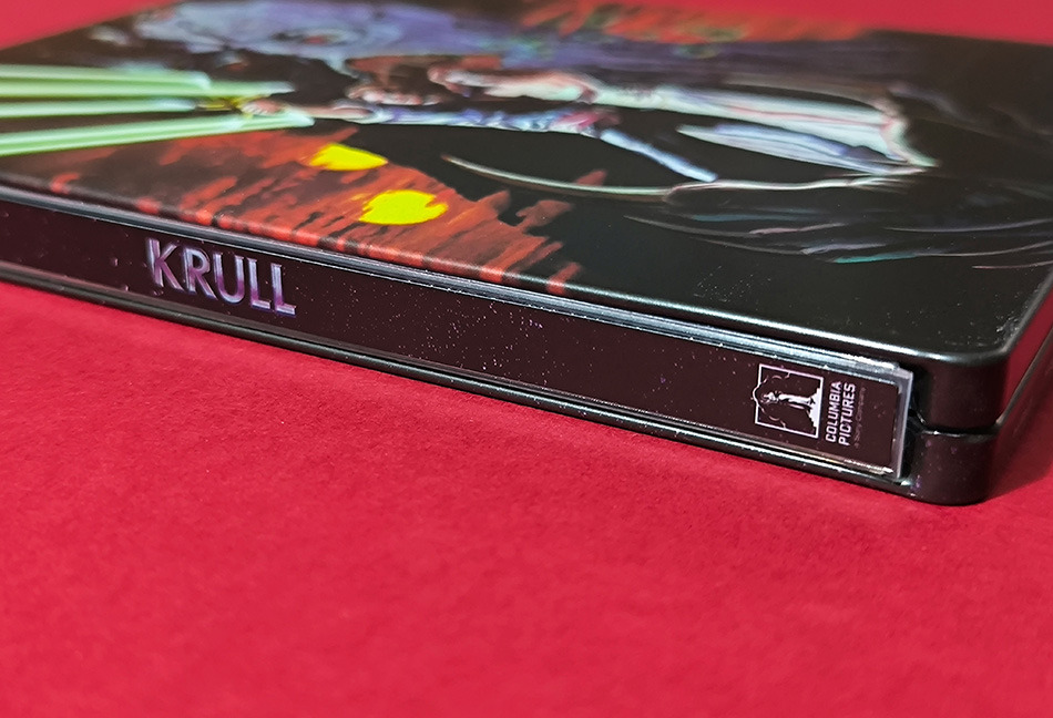 Fotografías del Steelbook de Krull en UHD 4K y Blu-ray 4