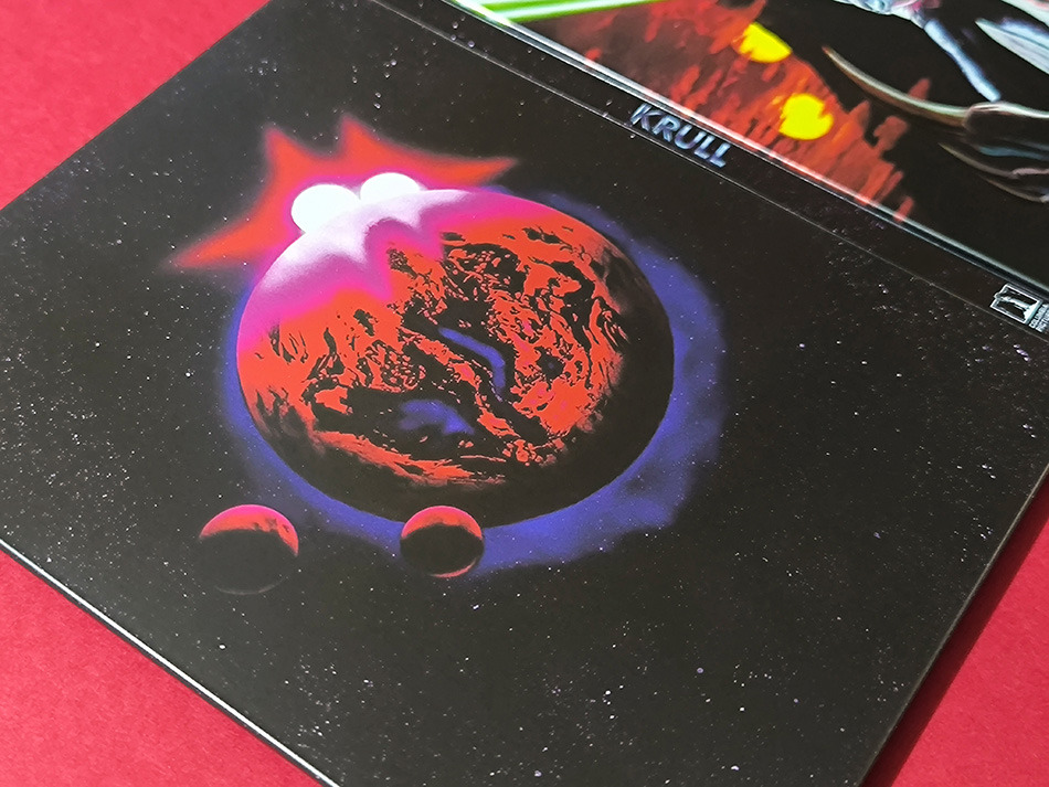 Fotografías del Steelbook de Krull en UHD 4K y Blu-ray 12