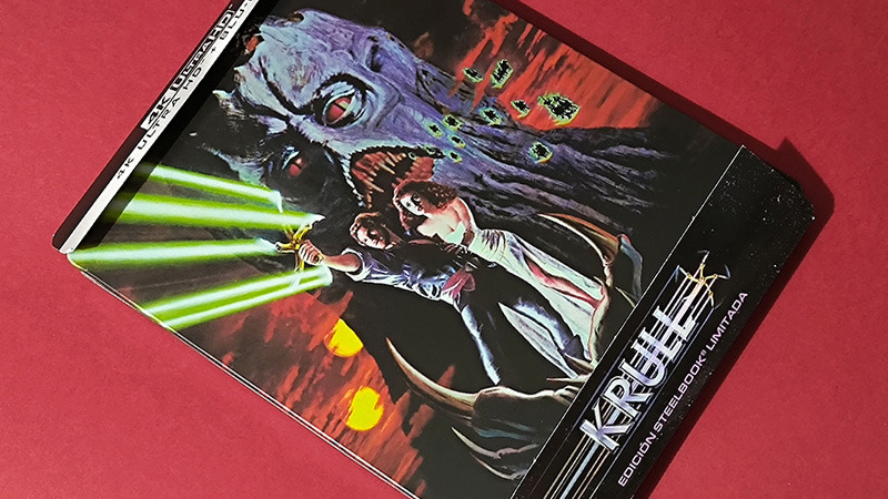 Fotografías del Steelbook de Krull en UHD 4K y Blu-ray