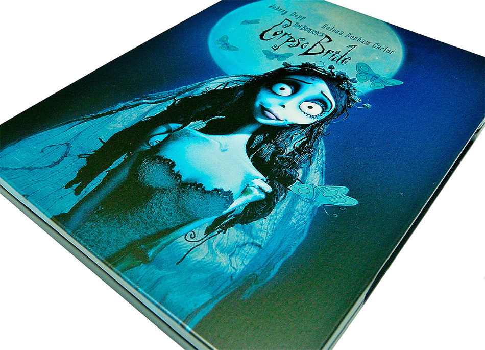 Fotografías de la edición coleccionista de La Novia Cadáver en UHD 4K y Blu-ray 14