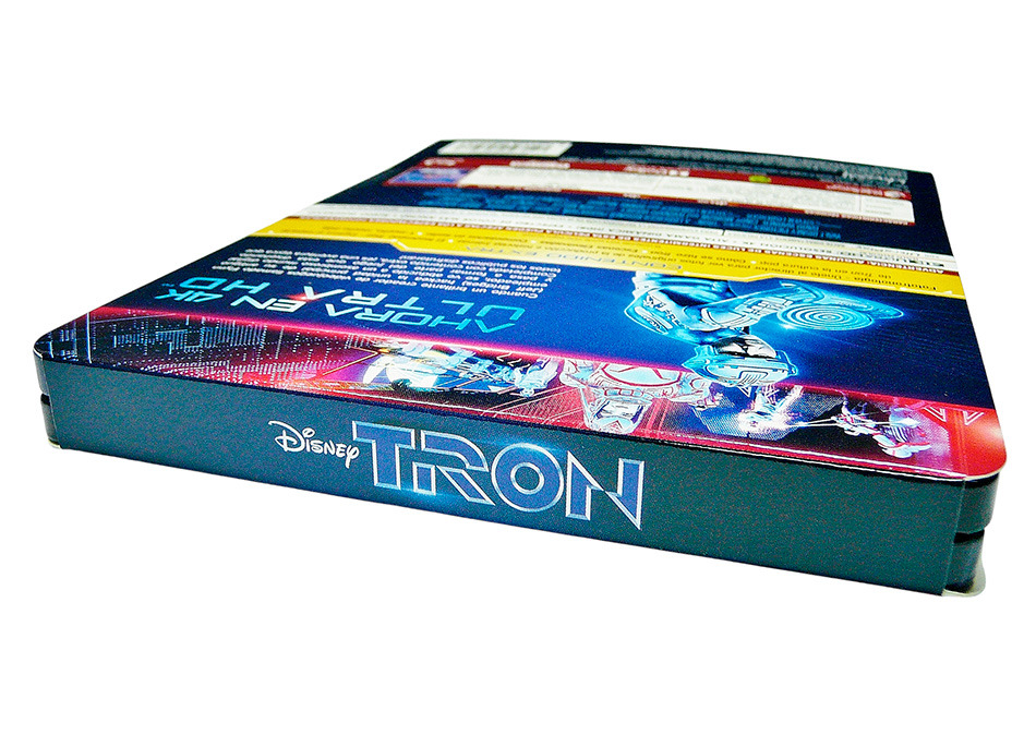 Fotografías del Steelbook de Tron en UHD 4K y Blu-ray 4