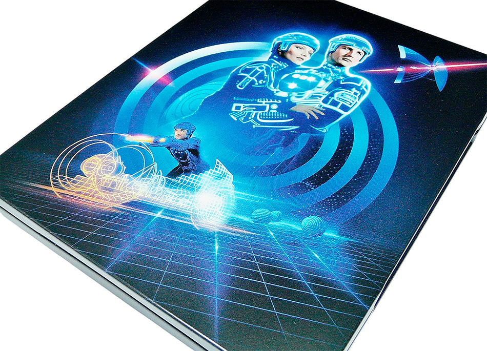 Fotografías del Steelbook de Tron en UHD 4K y Blu-ray 10