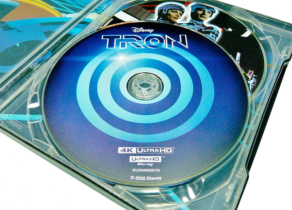 Fotografías del Steelbook de Tron en UHD 4K y Blu-ray 12