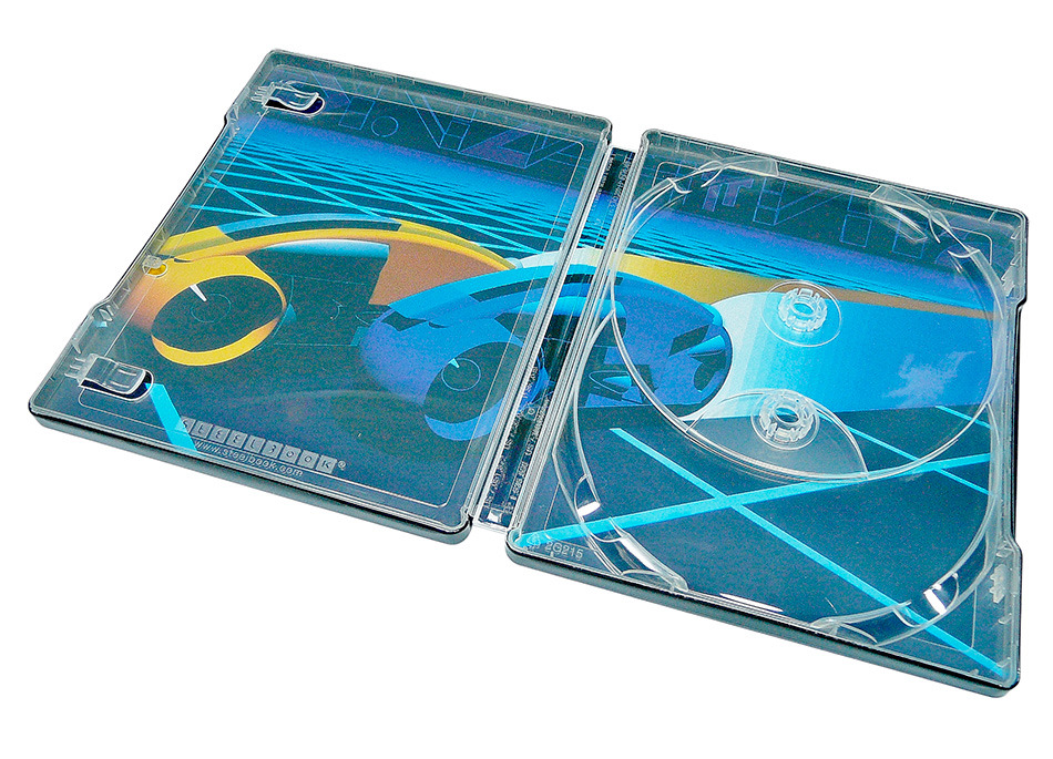 Fotografías del Steelbook de Tron en UHD 4K y Blu-ray 16