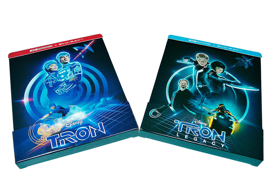 Fotografías del Steelbook de Tron en UHD 4K y Blu-ray 18