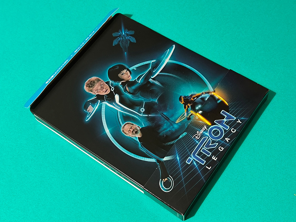 Fotografías del Steelbook de Tron Legacy en UHD 4K y Blu-ray 3