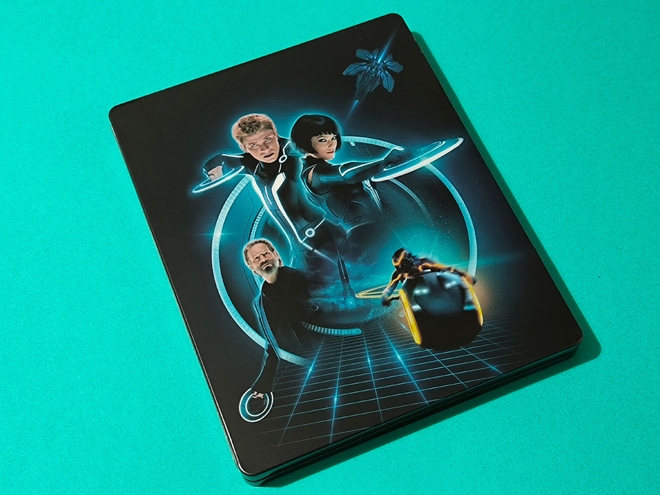 Fotografías del Steelbook de Tron Legacy en UHD 4K y Blu-ray 5
